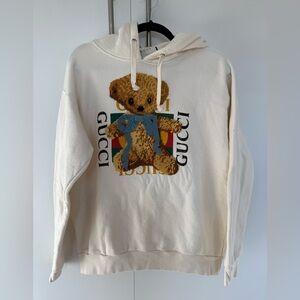 Gucci Crochet Teddy Bear Hoodie - Gucci Crochet Teddy Bear Hoodie - S